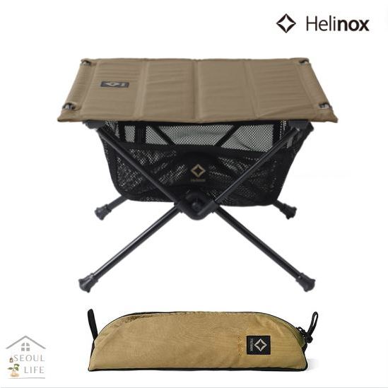 【SeoulLife】*Helinox* 戰術桌帶網籃、s 和 M 碼、緊湊且可折疊的野營桌
