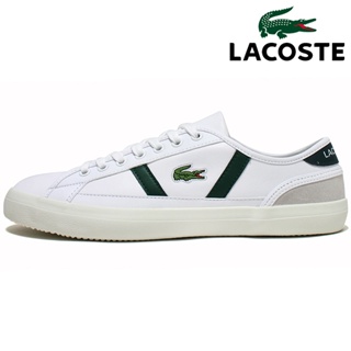 Lacoste 男士運動鞋 Sideline 0120 1 Cma 白色/深綠色皮鞋