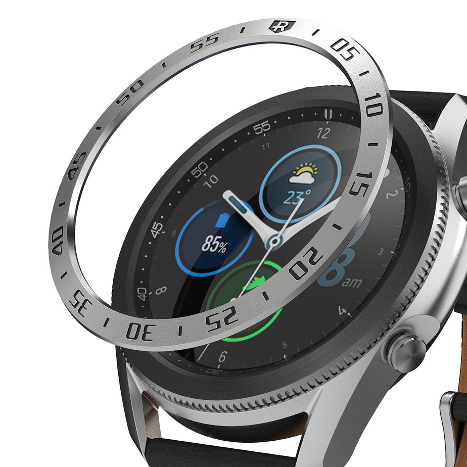 Ringke Bezel Styling 銀 金 黑 鋁 不鏽鋼錶圈 Galaxy Watch 3 45mm 手錶配件