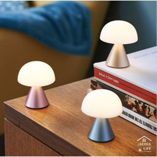 [SeoulLife]*Lexon* Mina S LED 法國設計款 蘑菇氣氛夜燈,小夜燈 睡眠燈 露營燈