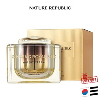 韓國 [Nature Republic] 自然樂園 人蔘蜂王漿絲柔 人參皇家蠶絲水潤面霜 60g 紅參蜂漿蠶絲 面霜