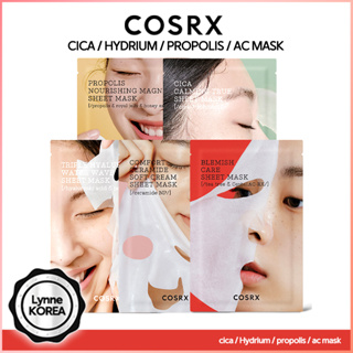 Cosrx 高級面膜和麵膜,淡斑 / 透明質酸 / Cica / 蜂膠 / 面膜