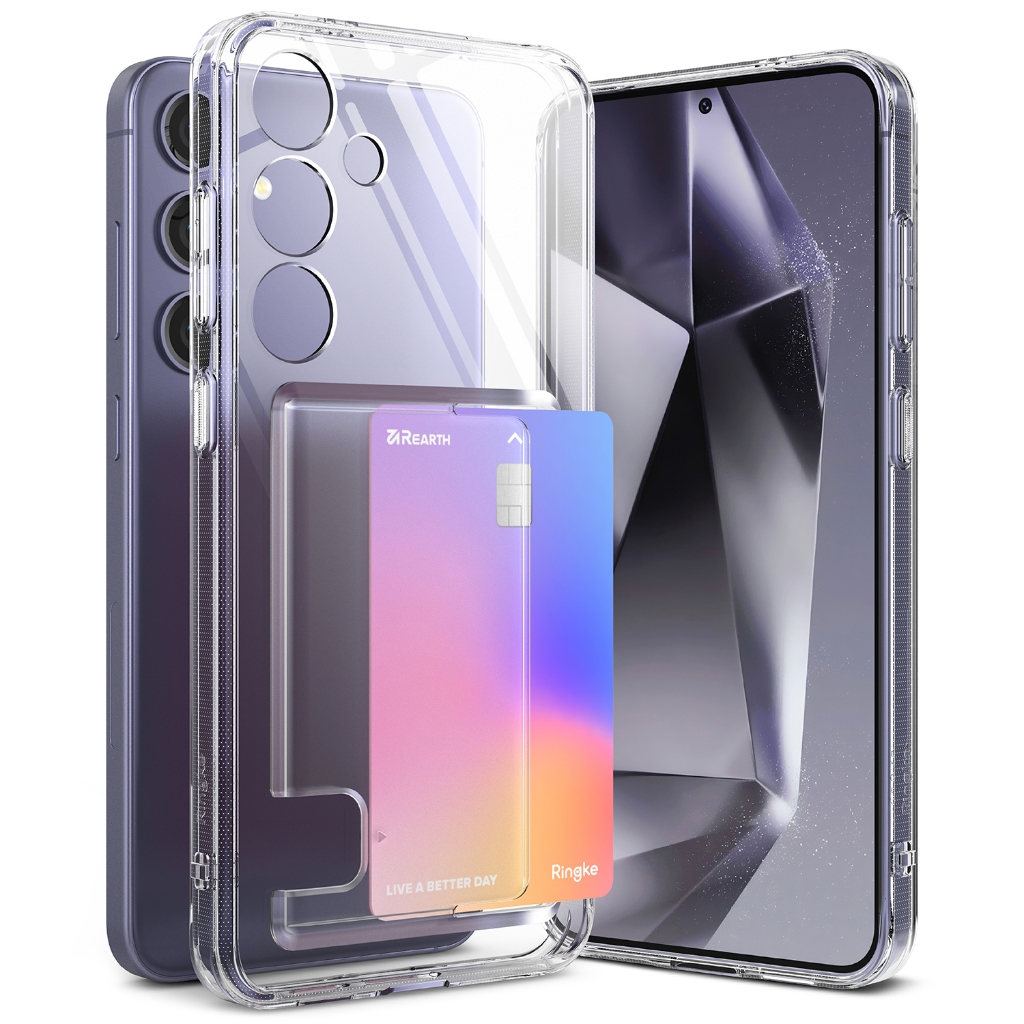 Ringke Fusion Card 超薄卡夾 透明手機殼 Galaxy S24 Plus S24