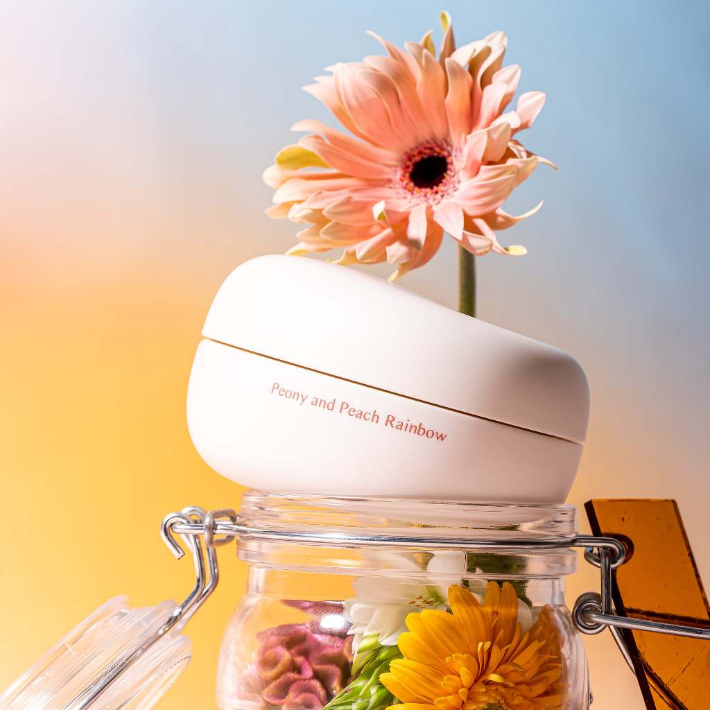 身體乳 TISLO 牡丹和桃彩虹身体乳霜 身体乳液 紅蘋果和桃子香味 175ml