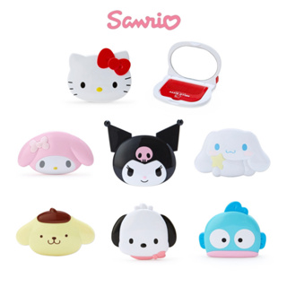 三麗鷗 [Sanrio] Face 2 合 1 鏡梳套裝髮刷帶鏡面肉桂卷、旋律、大耳狗 美樂蒂 庫洛米