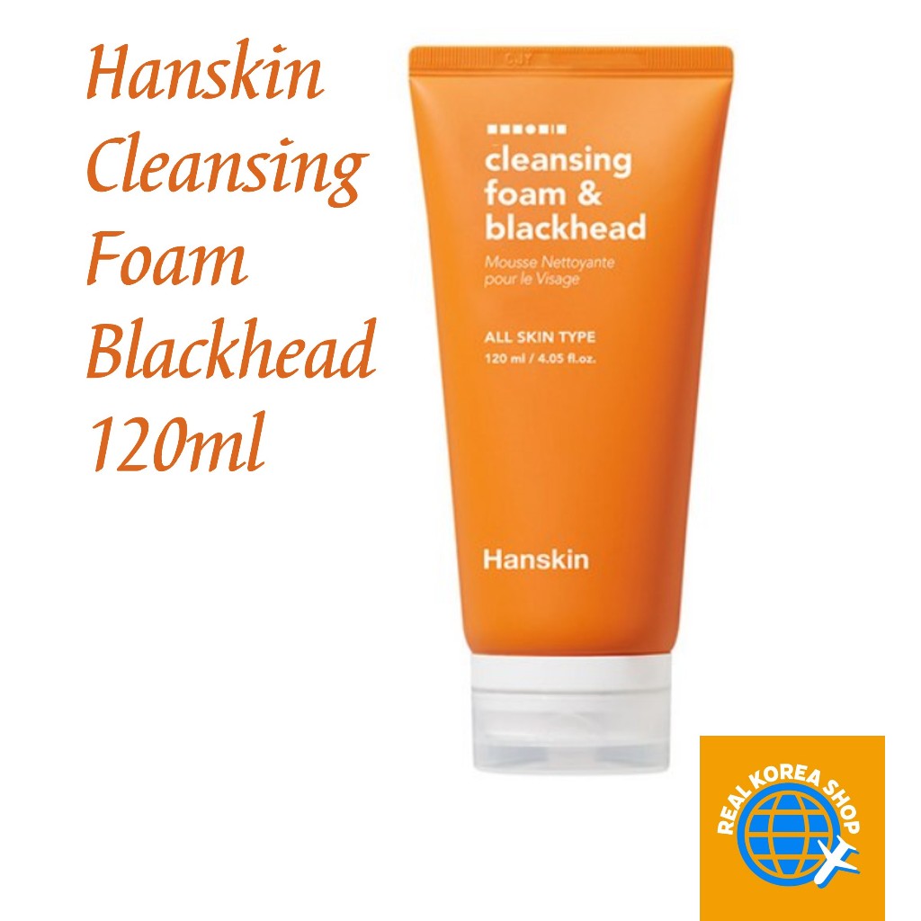 New Hanskin Cleansing Foam Blackhead 120ml