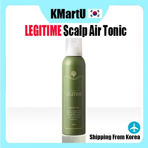 [LEGITIME] 頭皮空氣滋補品 200ml / 頭皮按摩東方草本頭皮護理減壓 / 韓國製造 Tonic
