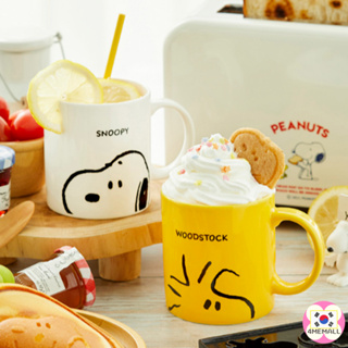 [Peanuts] 史努比和伍德斯托克面部馬克杯 1P 禮物 360ml 杯子馬克杯 Snoopy mug