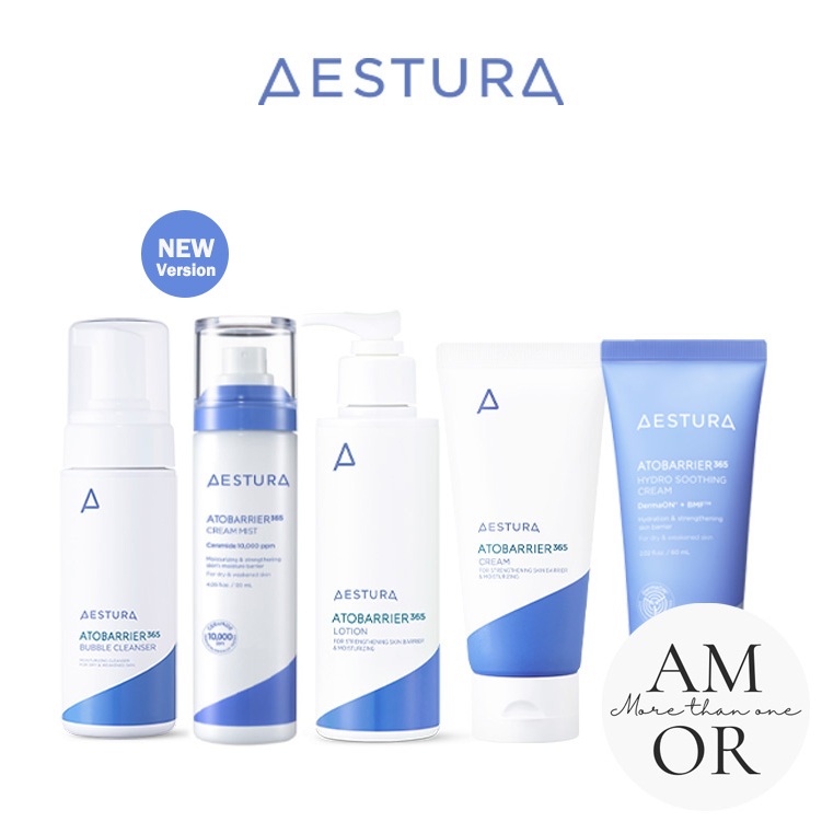 [AESTURA] Atobarrier365 護膚系列(泡泡潔面乳/面霜噴霧/乳液/面霜/舒緩霜)