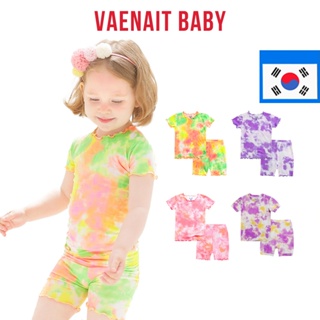 [Vaenait Baby 韓國]12個月-12歲 兒童 女孩 男孩 扎染設計 cooling感睡衣 時尚居家服3