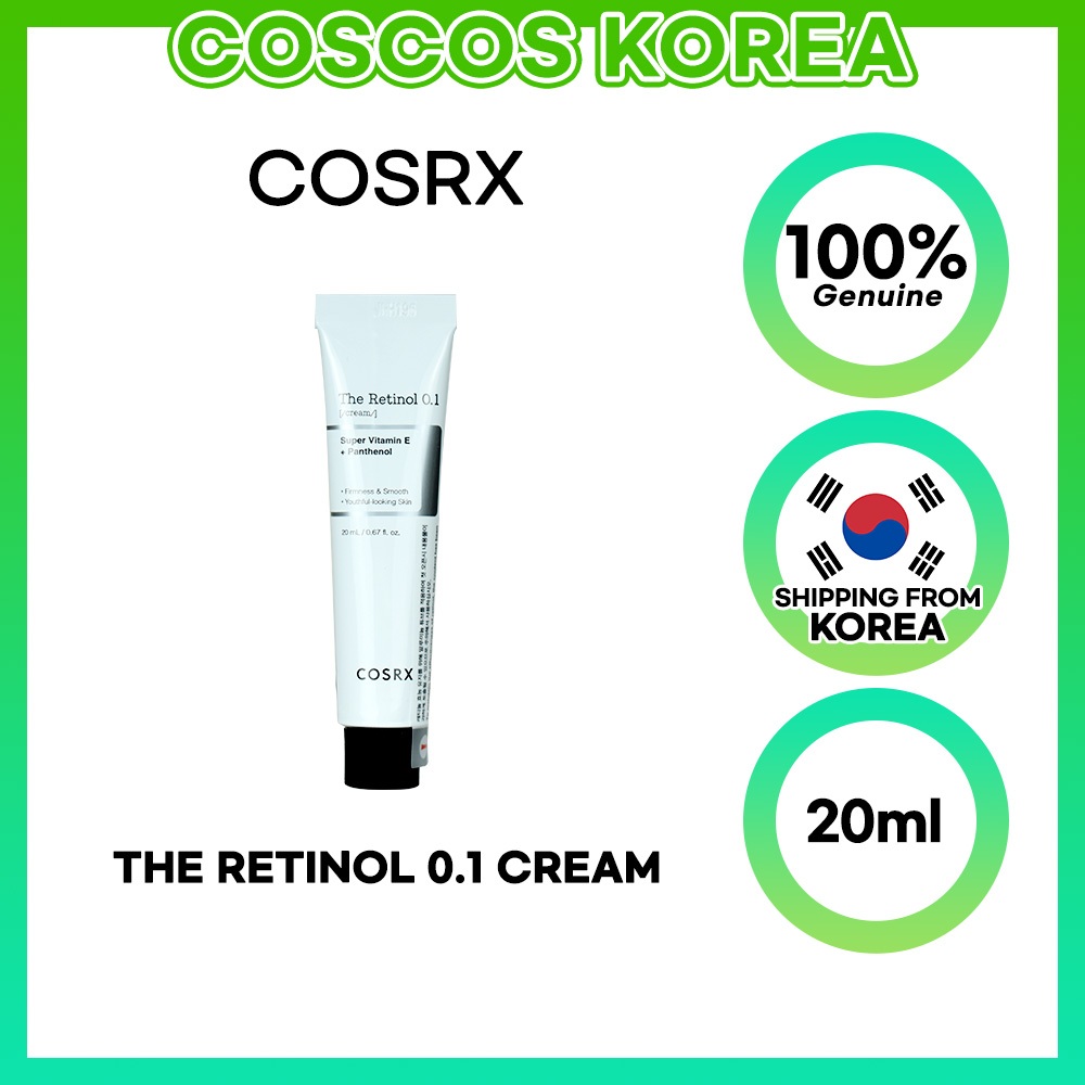 Cosrx The Retinol 0.1 Cream 20ml / moisture (保濕供應) / 防過敏 / 吸