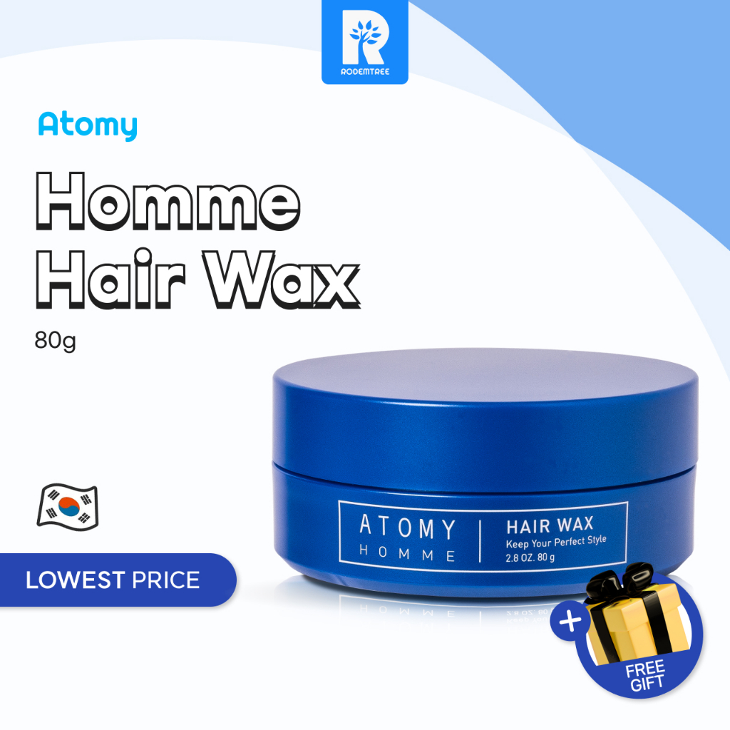 Atomy Homme Hair Wax  艾多美男士髮蠟 80g, 髮型設計