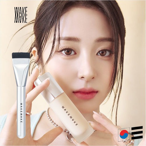 [WakeMake] Water Velvet Cover Foundation 絲絨粉底液 30ml (+ 化妝刷)