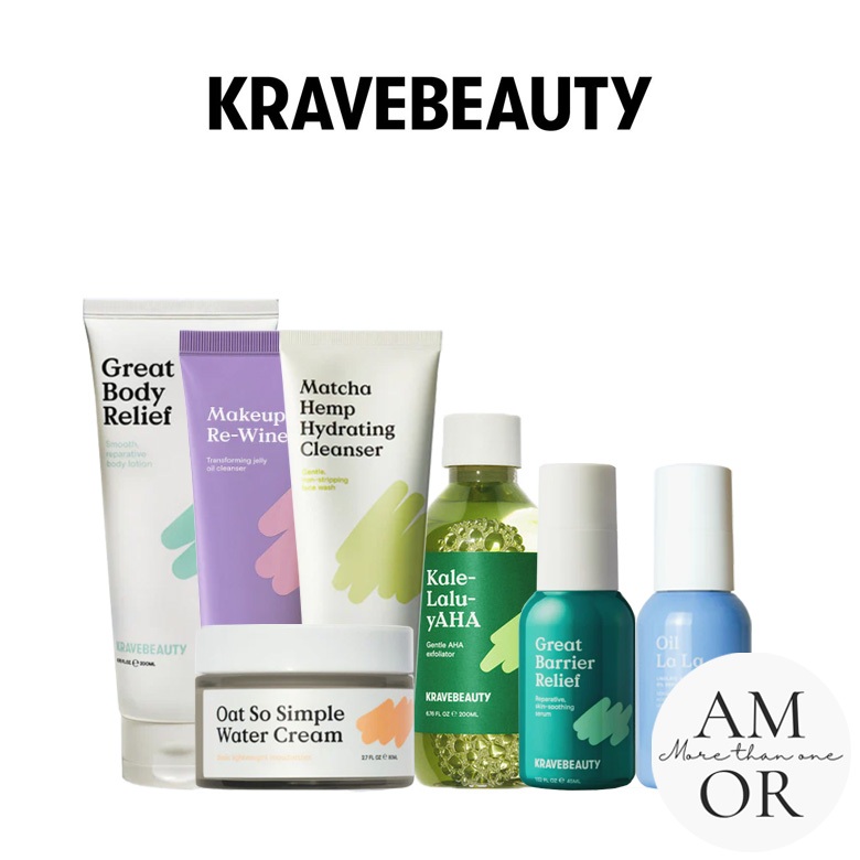 [Krave Beauty] 爽膚水、安瓶、乳霜、潔面乳