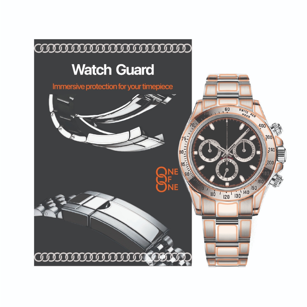 ONEofONE  WatchGuard 勞力士保護膜，適用於 Rolex Daytona 116520, 116523