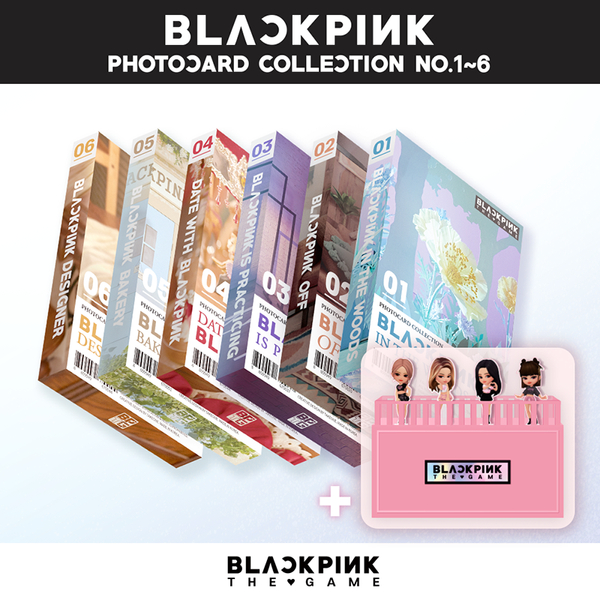 [1~6 SET + STAND] [BLACKPINK THE GAME] PHOTOCARD COLLECTION