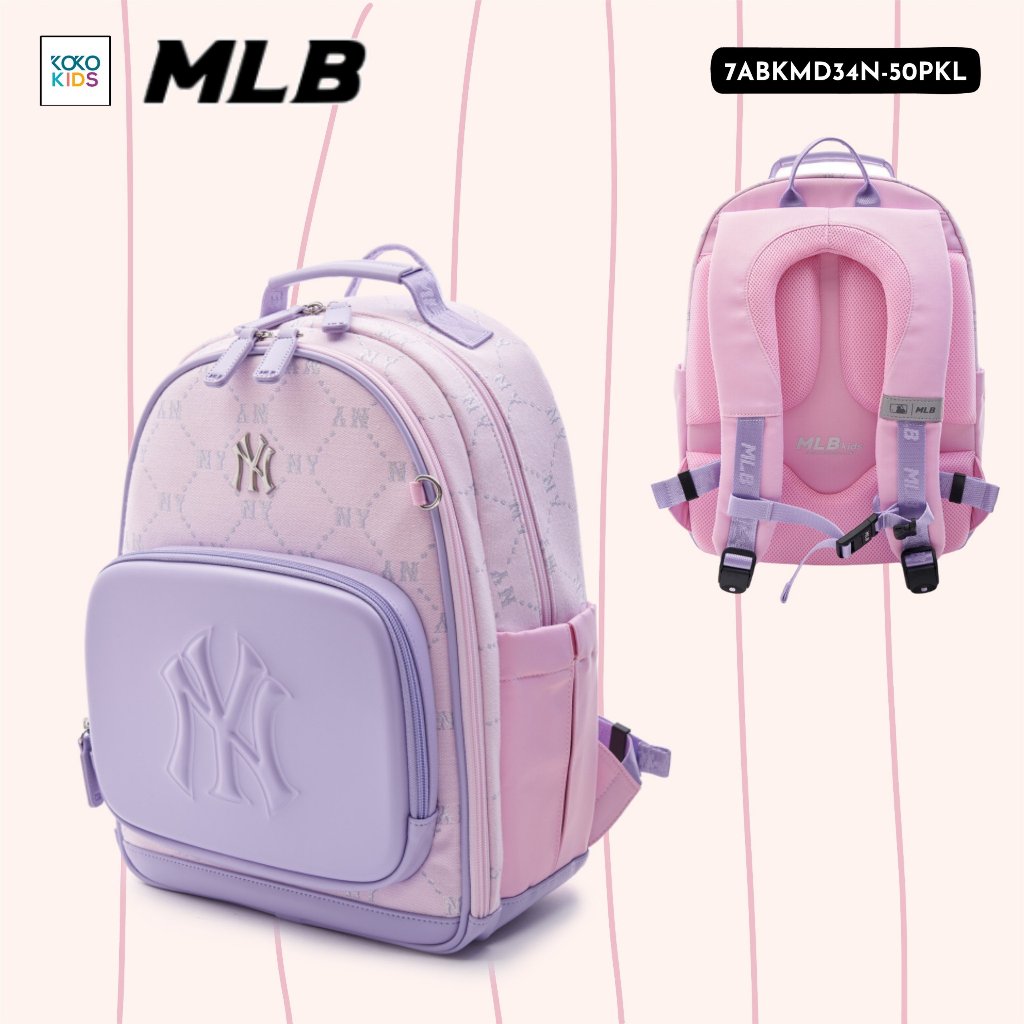 Mlb KIDS 24SS 新款 Semester Diamond Monogram 圓形書包