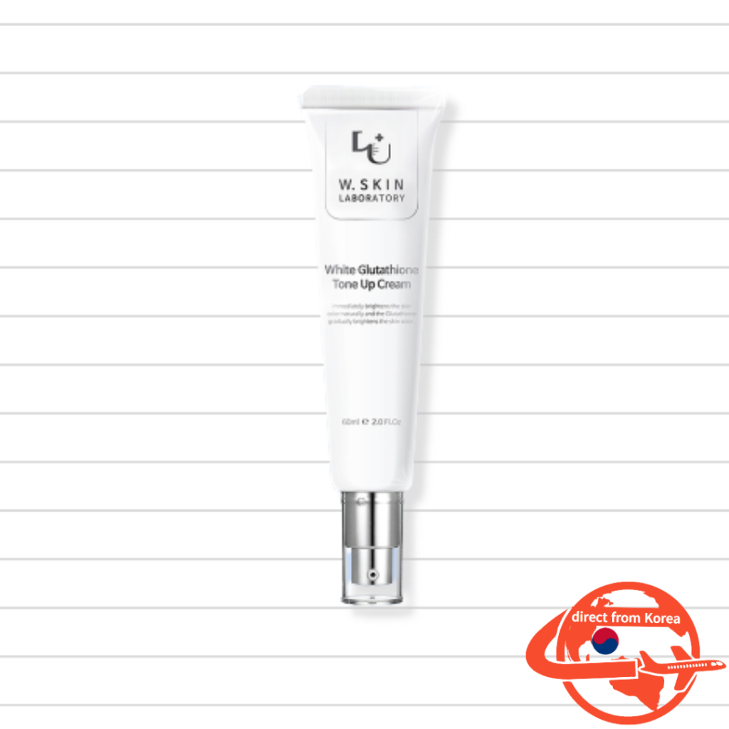 W.Skin lab 穀胱甘肽美白素顏霜 潤透 偽素顏 日霜 White Glutathione Tone Up