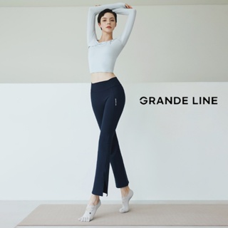 【GRANDE Line】el-touch Bootscut Pants 5色提臀女瑜伽褲韓版普拉提褲跑步訓練健身褲高腰