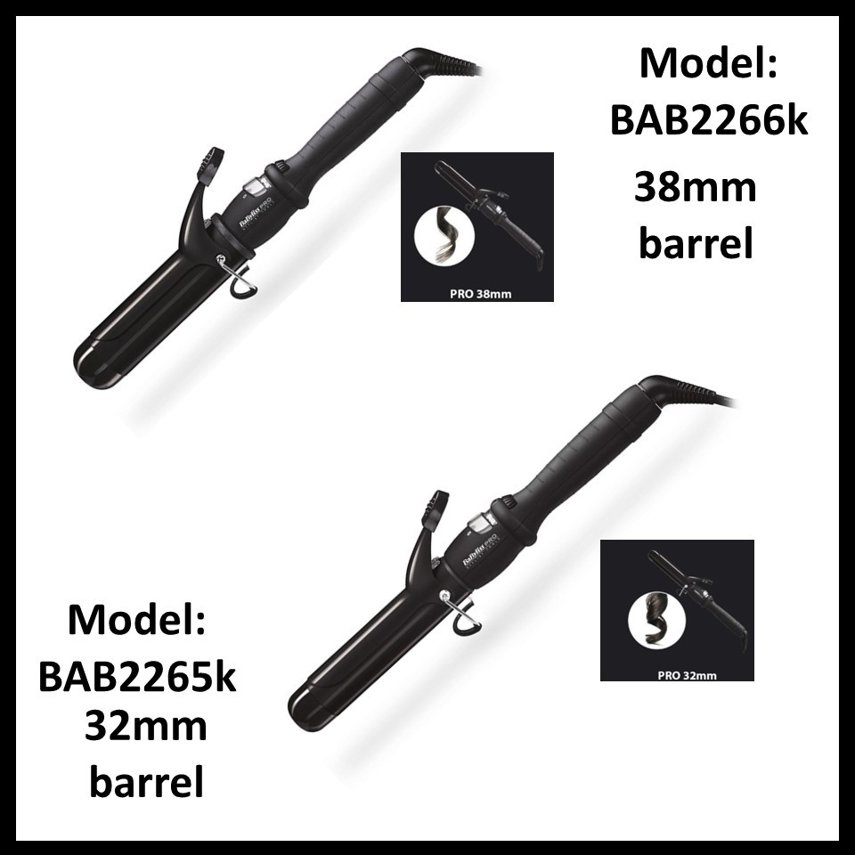 [Babyliss] Bab2266k 38mm &amp; BAB2265K 32mm / Babyliss Pro 陶瓷捲髮