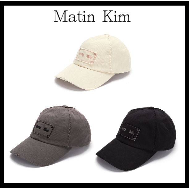 Matin KIM 方形 LOGO 鏤空球帽 3 色