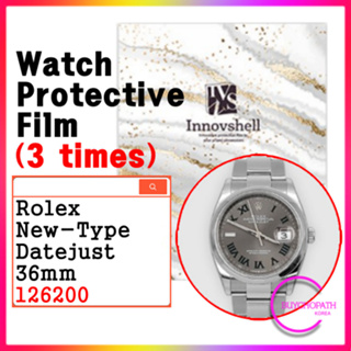 Rolex 勞力士保護膜 New-Type Datejust 36mm 126200 / 防刮去污貼膜 / 手錶護理