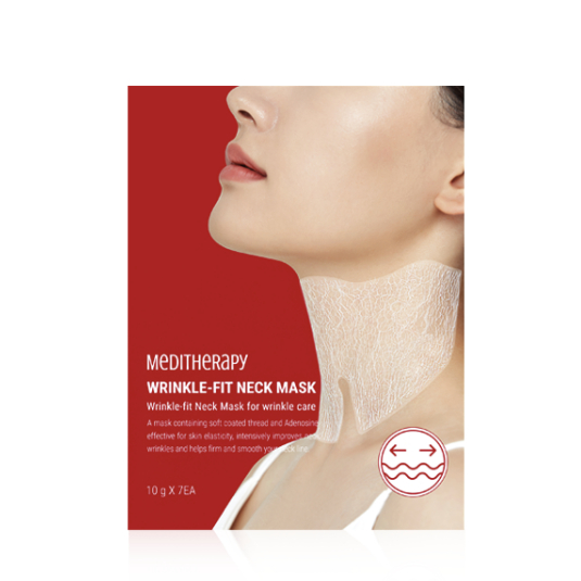 Meditherapy,皺紋貼合頸膜,10g x 7ea,皺紋貼合頸膜,用於皺紋護理