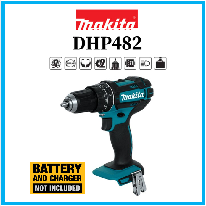 牧田 Makita 無繩電鎚起子鑽 DHP482(僅限工具)