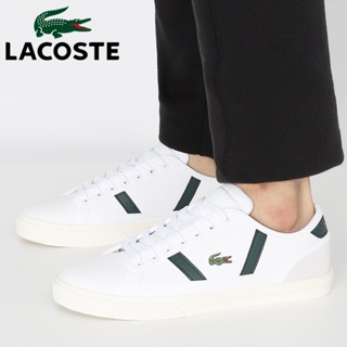Lacoste 男士運動鞋 Sideline Pro 222 1 Cma 白色/深綠色皮鞋