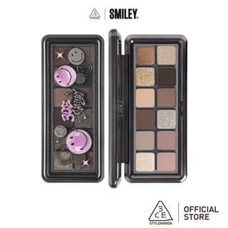 3CE 風格眼影盤 New Take Eyeshadow Palette Smiley Edition9.5g|官方正品