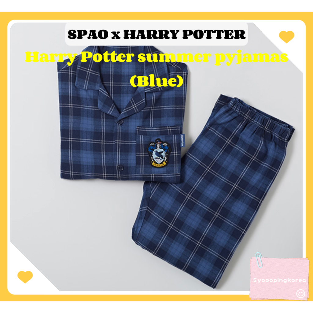 [SPAO X Harry Potter] 哈利波特夏季 SPAO 睡衣 (海軍藍)