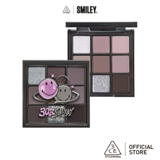 3CE 九色紛呈眼影盤 Multi Eye Color Palette Smiley Edition 8.5| 官方正品
