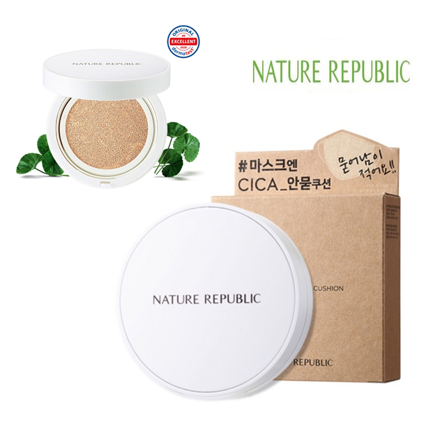 [NATURE Republic] Green Derma 溫和 Cica 精華氣墊 14g (SPF50+/PA+++