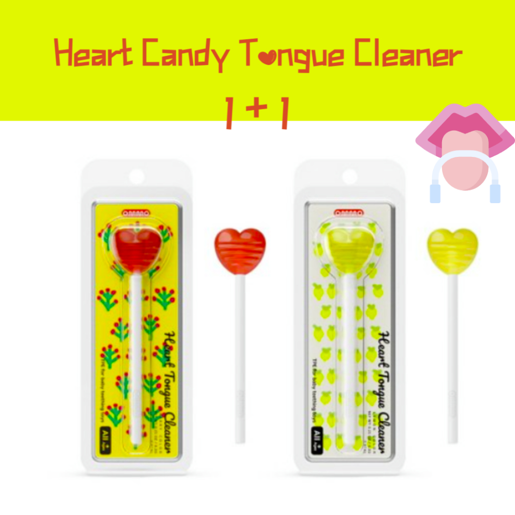 Heart Candy 舌頭清潔劑口腔衛生/口腔護理/韓國製造