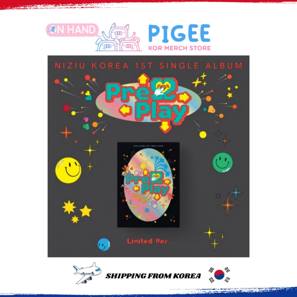 NiziU - [ Press Play ] 1st Single Album Limited Version