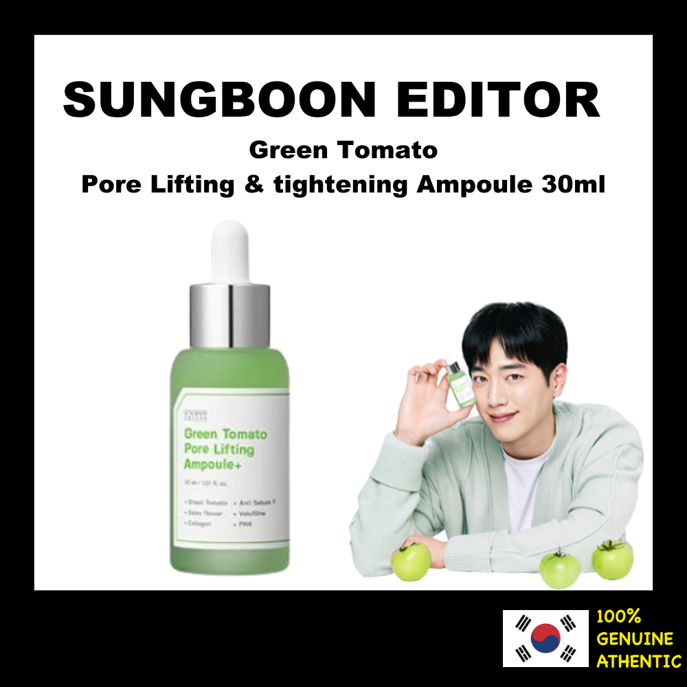 Sungboon EDITOR Green Tomato pore Lift &amp; tightening Ampoule