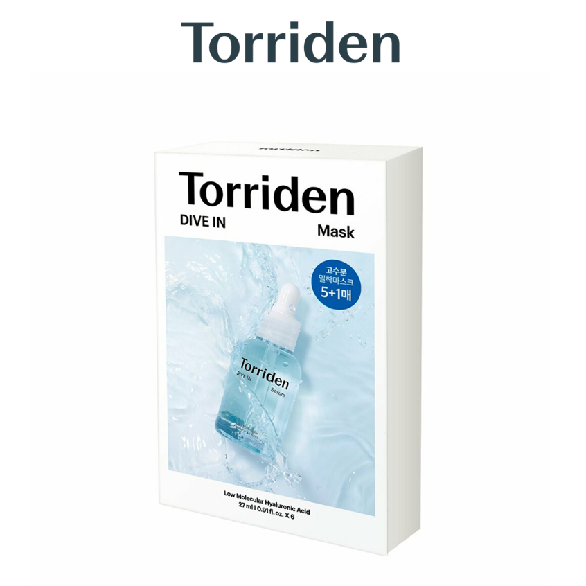 [Torriden] 潛水低分子透明質酸面膜 10 片