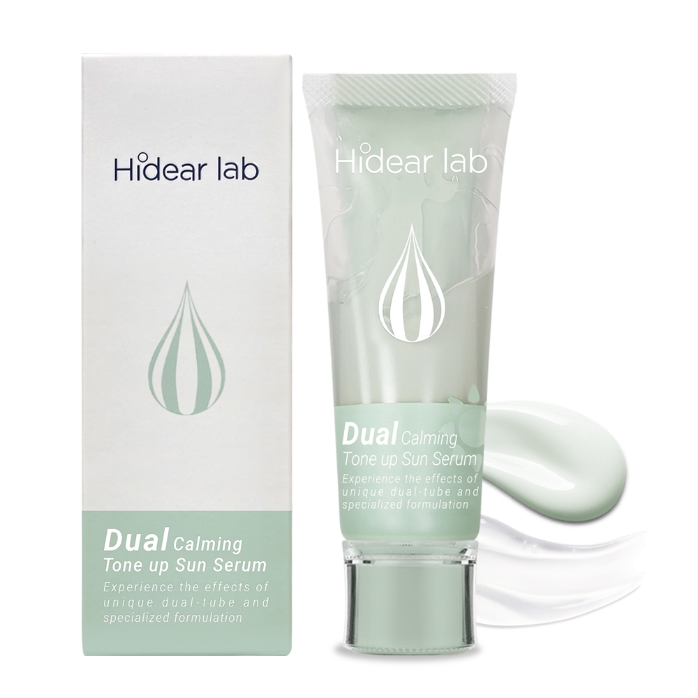 [HIDEAR LAB] 雙重鎮定膚色防曬精華 60ml SPF50+ PA+++ / 韓國 UV 防曬乳 + 舒緩保濕
