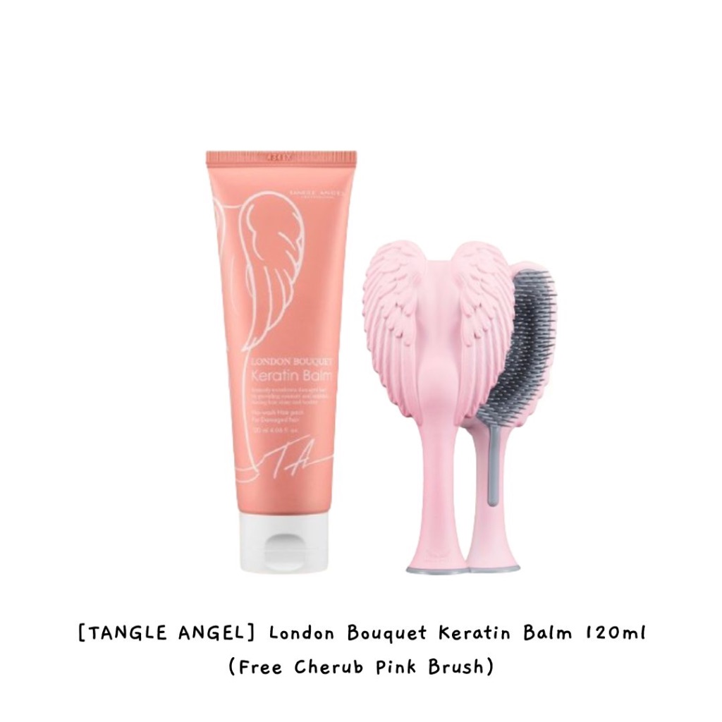 [TANGLE Angel] London Bouquet 角蛋白香膏 120ml(免費小天使粉紅刷)/k-beauty