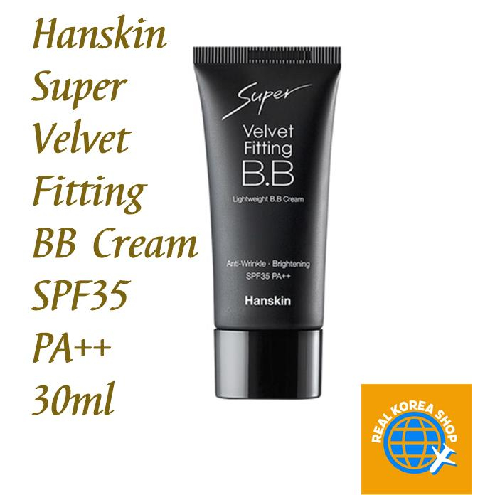 [Hanskin] Super Velvet Fit BB 霜 SPF35 PA++ 30ml,自然米色