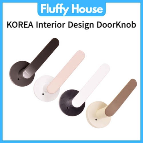 [BESPOKE] Korea Interier design 臥室廚房浴室門把手,4 色門鎖/房間門把手門鎖裝飾房屋