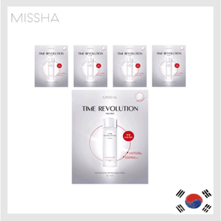 [MISSHA] Time Revolution THE FIRST 精華面膜 5 片 /THE FIRST 水凝膠面膜