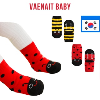 [Vaenait Baby 韓國] Eva&Elvin 防滑底 嬰兒襪 寶寶襪 男童襪 女童襪 動物襪 襪蜜 蜂瓢