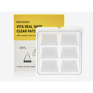 Meditherapy, Vita Real shot Clear Patch,6ea,Vita Real Toning