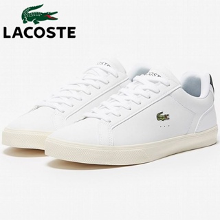 Lacoste 男士運動鞋 Lerond Pro 222 1 Cma 白色/深綠色皮鞋