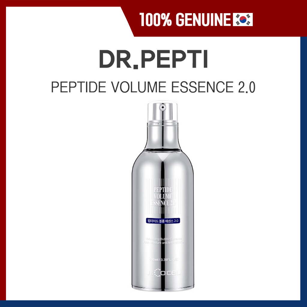 [DR.PEPTI] Peptide VOLUME ESSENCE 2.0 100ml / 彈力 / 保濕 / 定妝 /