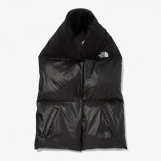 The north face T-BALL 圍巾/羽絨馬甲 NUPSE