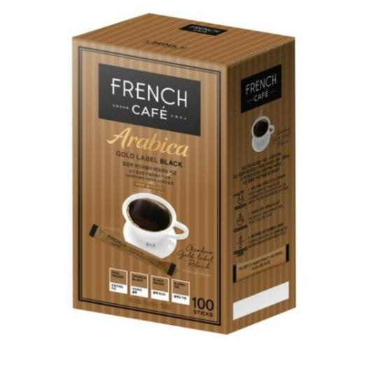 韓國 French cafe 阿拉比卡gold 黑咖啡100包