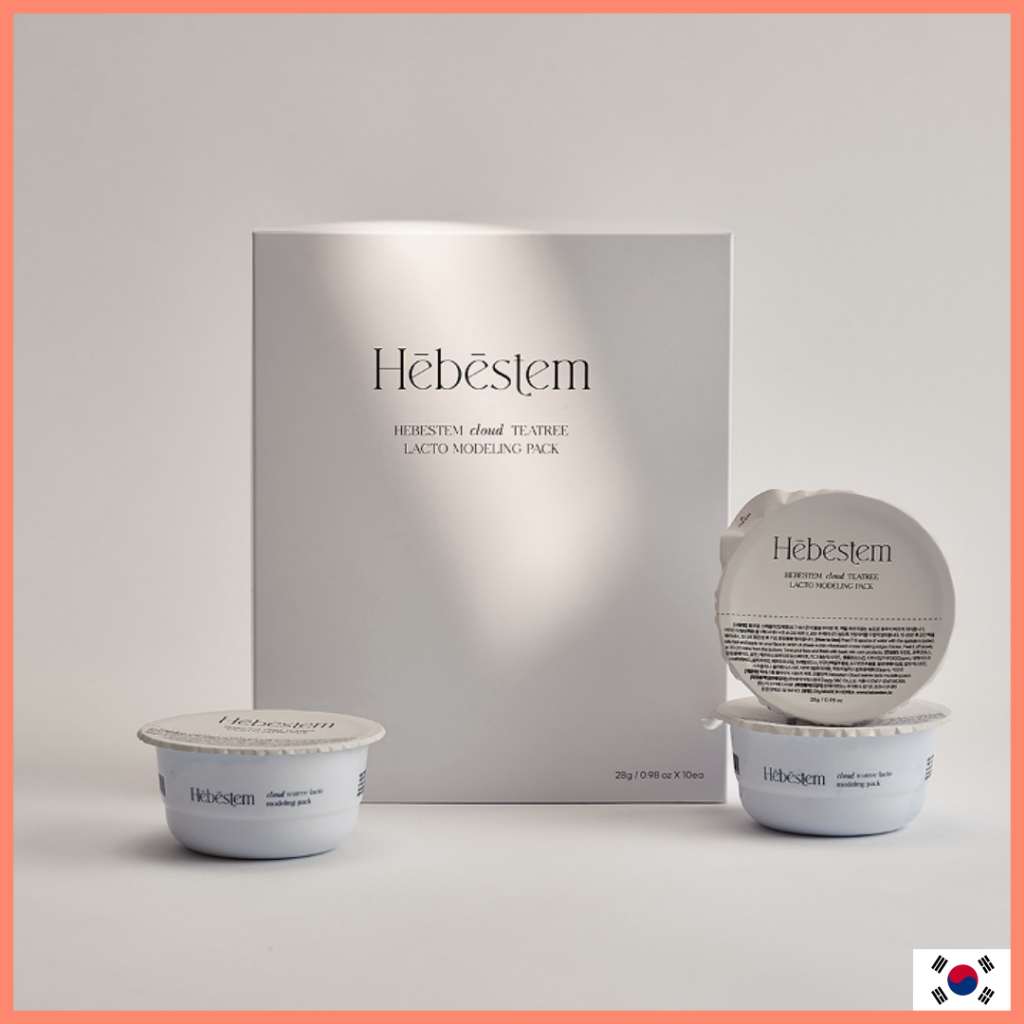 [Hebestem] Cloud 茶樹乳酸造型包 28g x 10EA