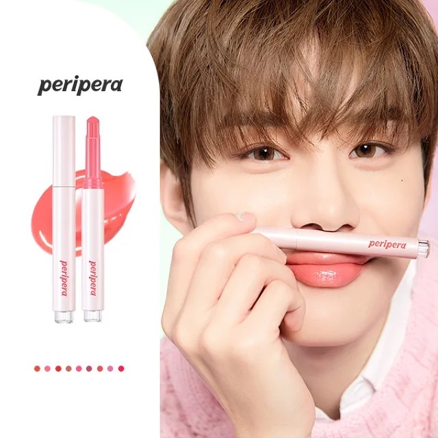 [peripera] 韓國唇妝 Heart Jam Glow Lip 愛心果醬閃亮光澤唇膏脣釉 1.4g _ 9色